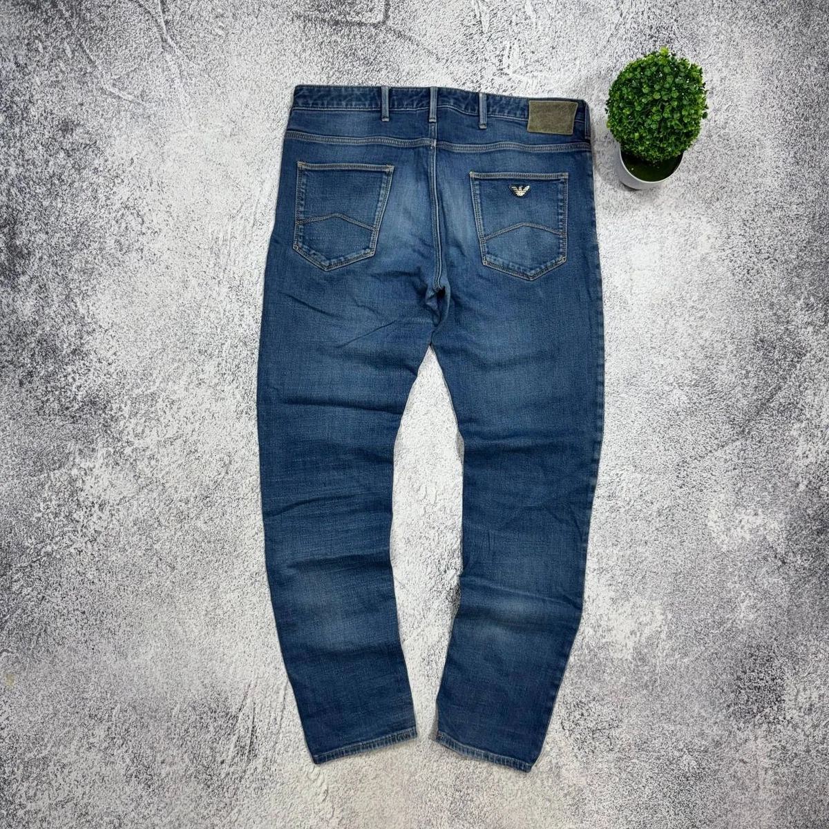 Emporio Armani Cotton Regular Size Jeans for Men for sale | eBay