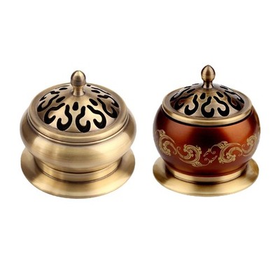 Chinese Pure Copper Incense Burners Incense Holders Bedroom Tabletop Decorations