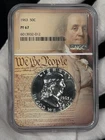1963 Proof Franklin Half Dollar 50C NGC PF67 PR67 Silver 'We The People' Holder