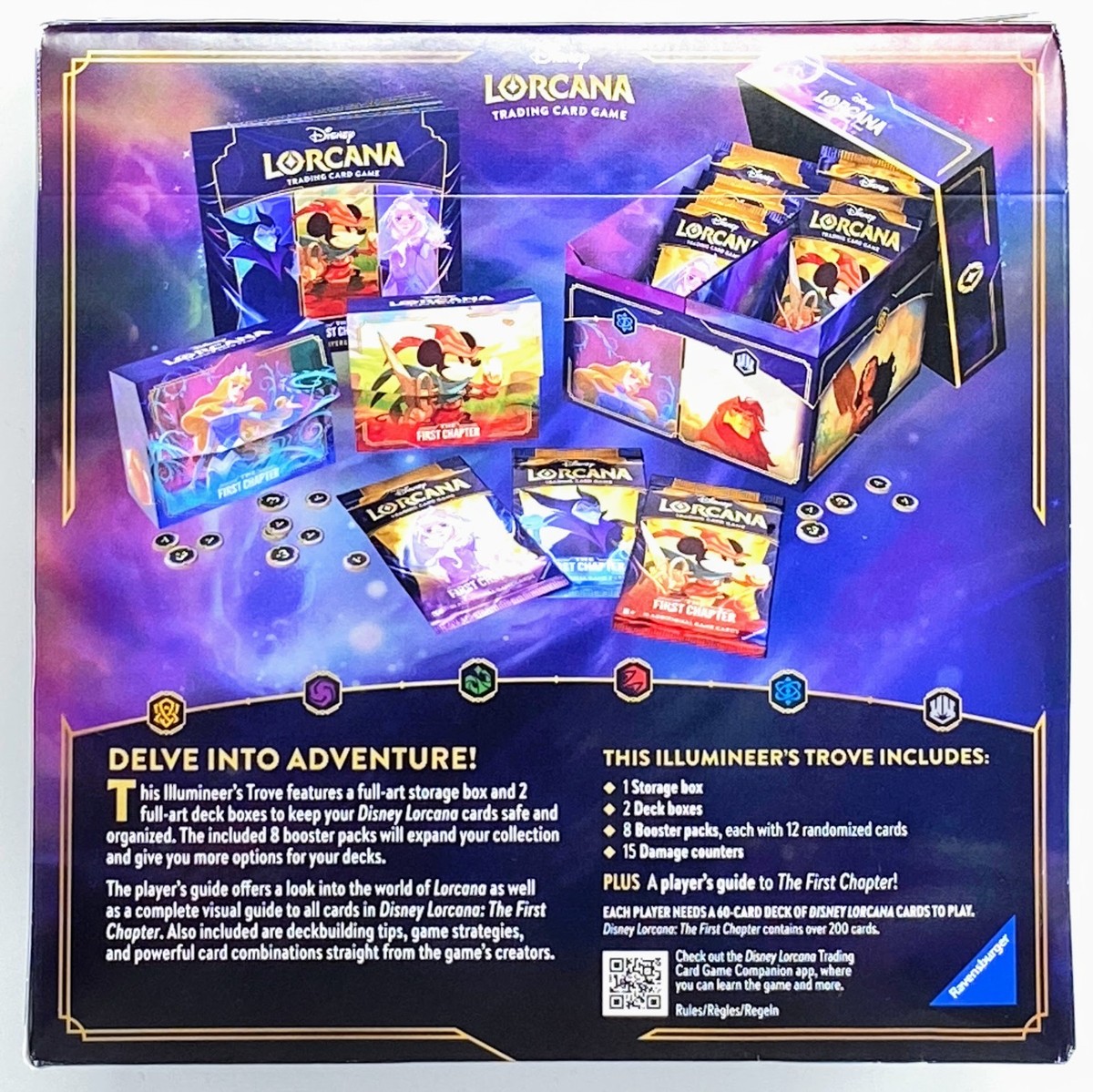 Ravensburger Disney Lorcana: The First Chapter Illumineer's Trove NEW SEALED | eBay Ravensburger Disney Lorcana: The First Chapter Illumineer's Trove NEW SEALED | eBay