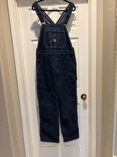Big Ben Men's Overalls Size 36x30 Blue Denim