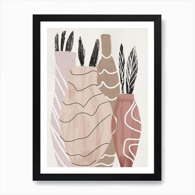Gefäße Kunstdruck gerahmt Wandbild Poster Leinwanddruck Bild