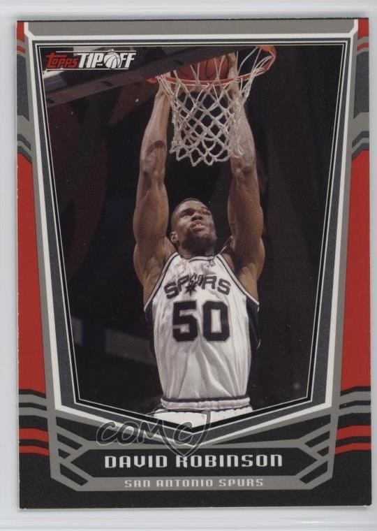 2008-09 Topps Tip-Off Red /2008 David Robinson #92 HOF 9v7