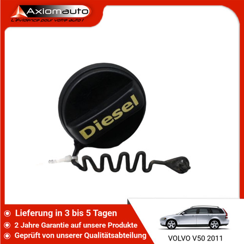 🇩🇪 KRAFTSTOFFTANKDECKEL ➤ VOLVO V50 31303451 ♻️