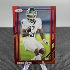 2026 SAGE Alante Brown #68 Michigan State Spartans RED