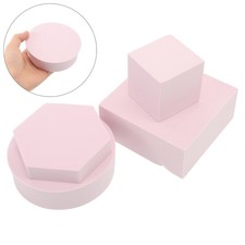 4pcs Product Photography Props: Geometric Cube Photo Backdrop for Jewelry