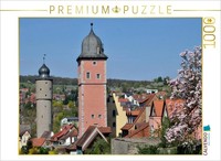 Calvendo Puzzle Taubenturm And Klingentorturm | 1000 Pieces, Finished Size 25.2