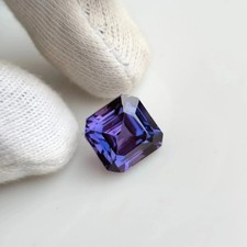 7.50 Ct Natural Montana Blue Sapphire Octagon Cut Certified Loose Gemstone