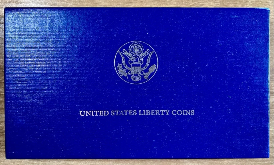 1986 United States Liberty Coins Uncirculated Silver $1 & Clad Half! 😎 - Image 4 of 4