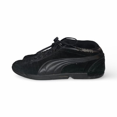 Puma Ducati バイクシューズ ハイカット Puma x Ducati Testastretta II Mid Sneakers Men's Size 10 Black