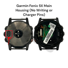 Garmin FENIX 5X 51MM Main Back Housing Shell Repair NO WRITING OR PINS - Parts