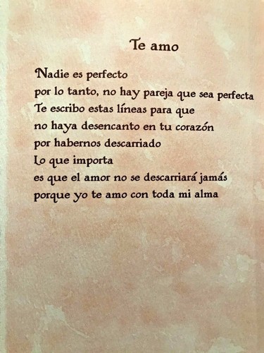 Arts Monte Azul de felicitacion del dia de San ValentinTe amo...NEW(A34) - Picture 2 of 5