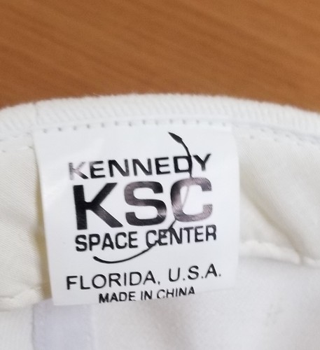 NASA Kennedy Space Center Hat Embroidered Design Adjustable Strap Space Shuttle - Picture 7 of 7