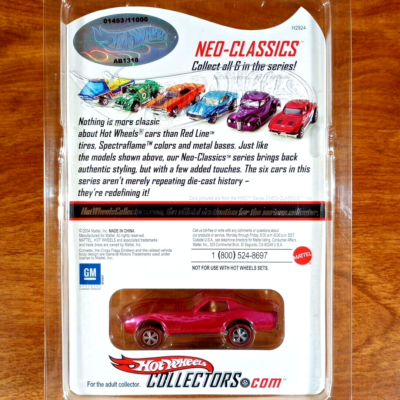 Hot Wheels RLC Neo-Classics Series Custom Corvette 1453/11000 Pink