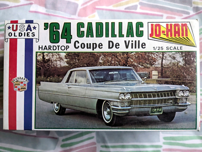 L@@K! RARE **FACTORY-SEALED VINTAGE JO-HAN 1964 CADILLAC DE VILLE