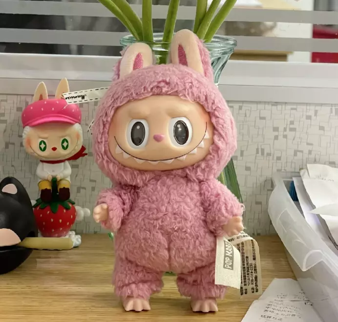 POP MART LABUBU-The Monsters-Macaron-Plush Dolls Figure POP MART LABUBU-The Monsters-Macaron-Plush Dolls Figure