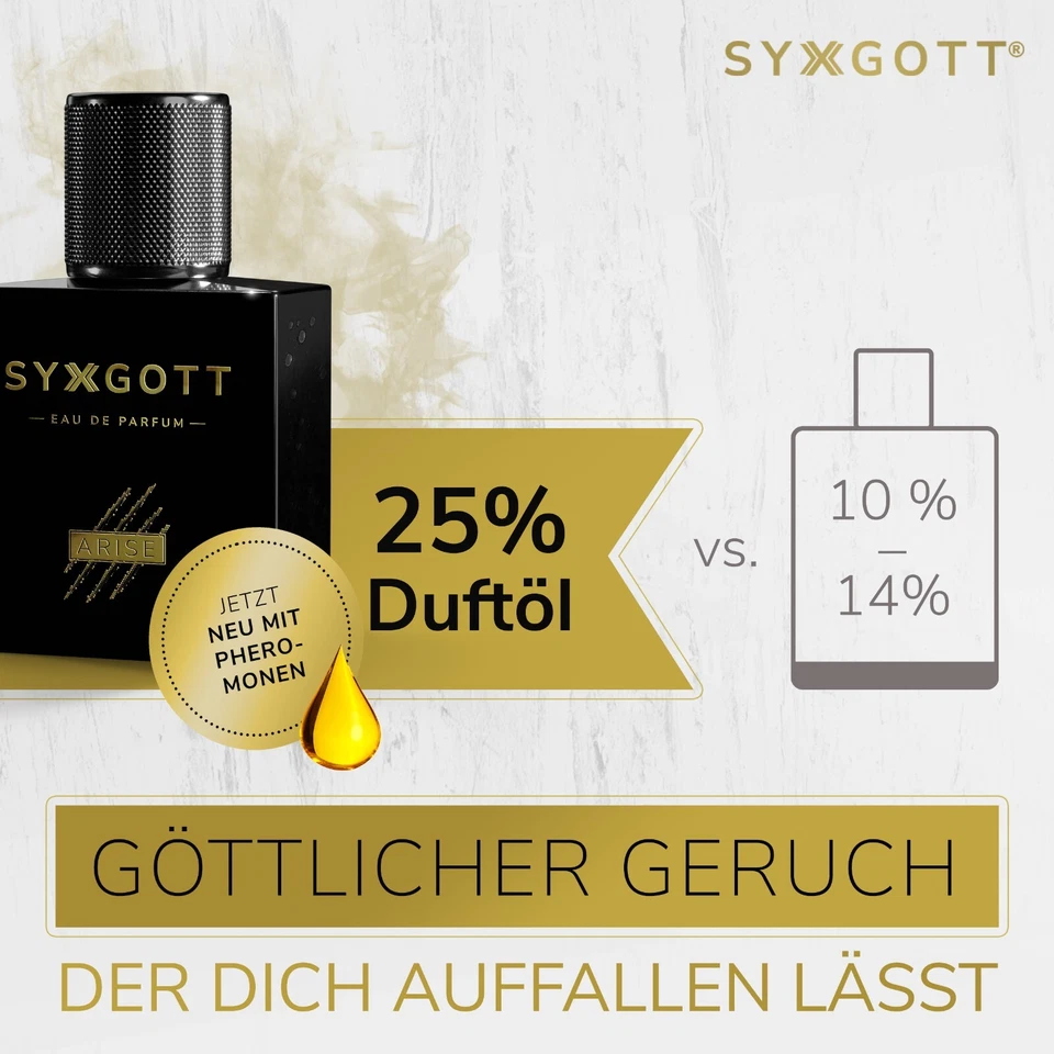 SYXGOTT ARISE Männerparfum mit Pheromon Öl Eau de Parfum für Herren - Bild 2 von 4