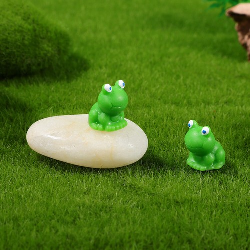 20 Pcs Small Interesting Realistic Funny Lifelike Frog Props Frog Figurines - Afbeelding 9 van 11