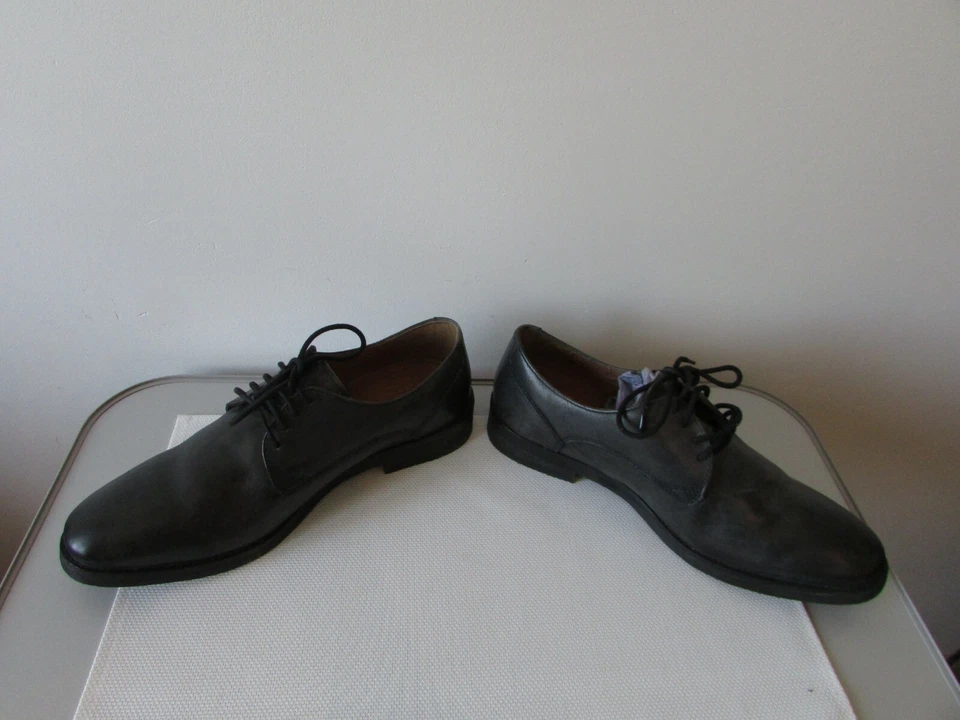 chaussures franck wright cuir noir 43 - Imagem 4 de 4