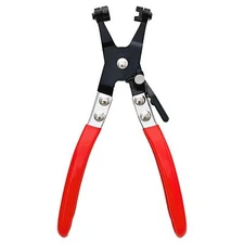 Hose Clamp Plier Repair Tool With Swivel Flat Band For Removal And Installation 
