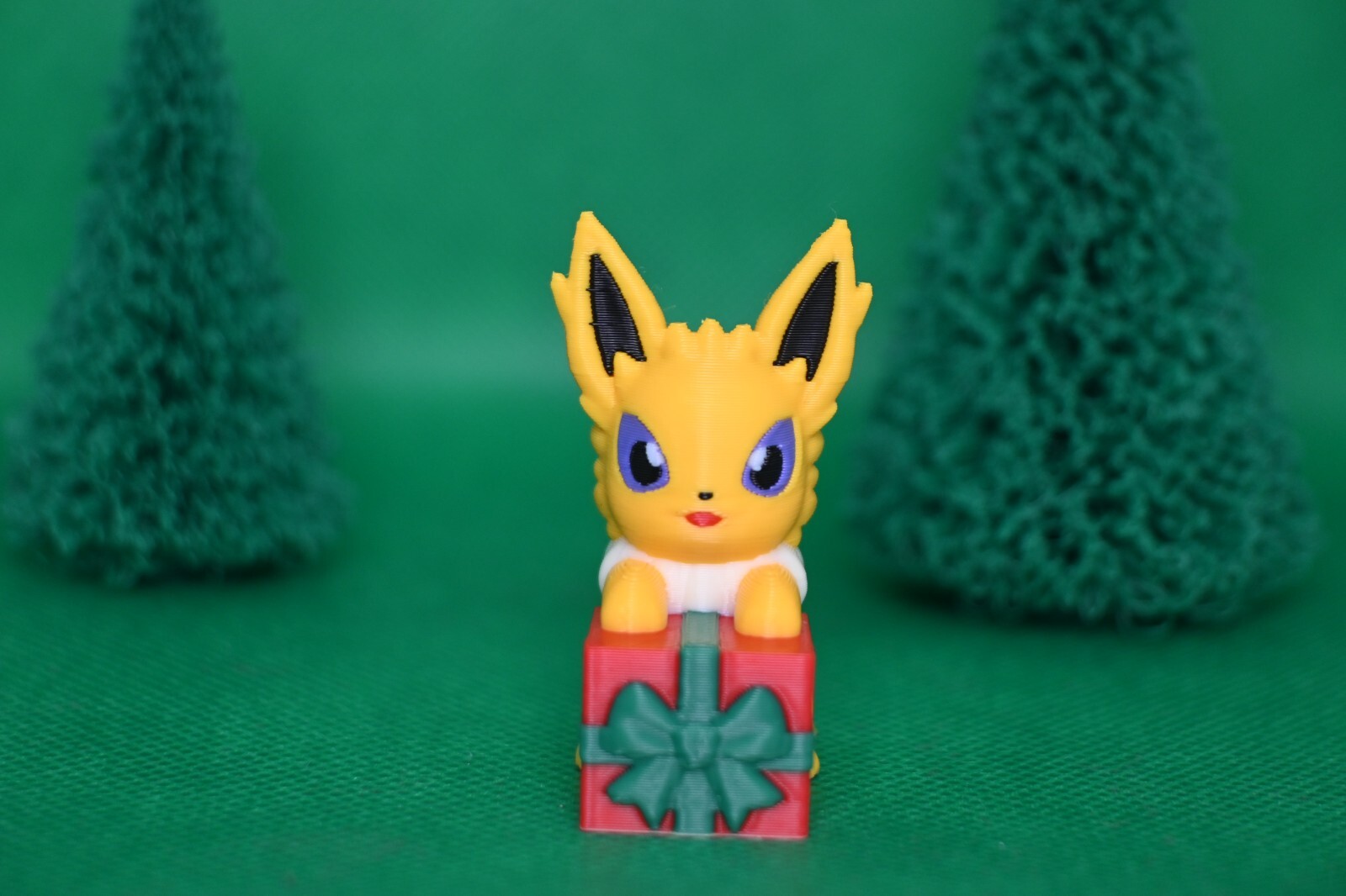 Christmas Jolteon, Christmas Decor/Gift 3D print Pokemon