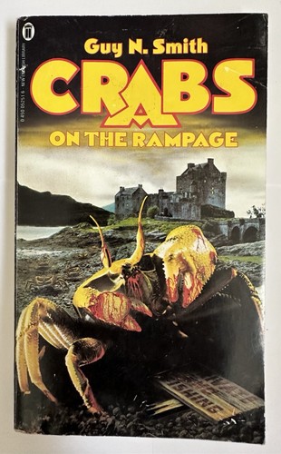 Guy N. Smith Crabs Vintage Series Horror Book Lot 1st Prints 4 UK Imports *RARE* - Bild 16 von 20