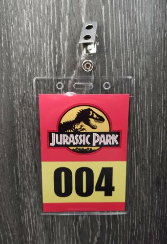 Jurassic Park - Clip-on InGen ID Photo Pass Badge Set Prop Collection Cosplay - Picture 48 of 53