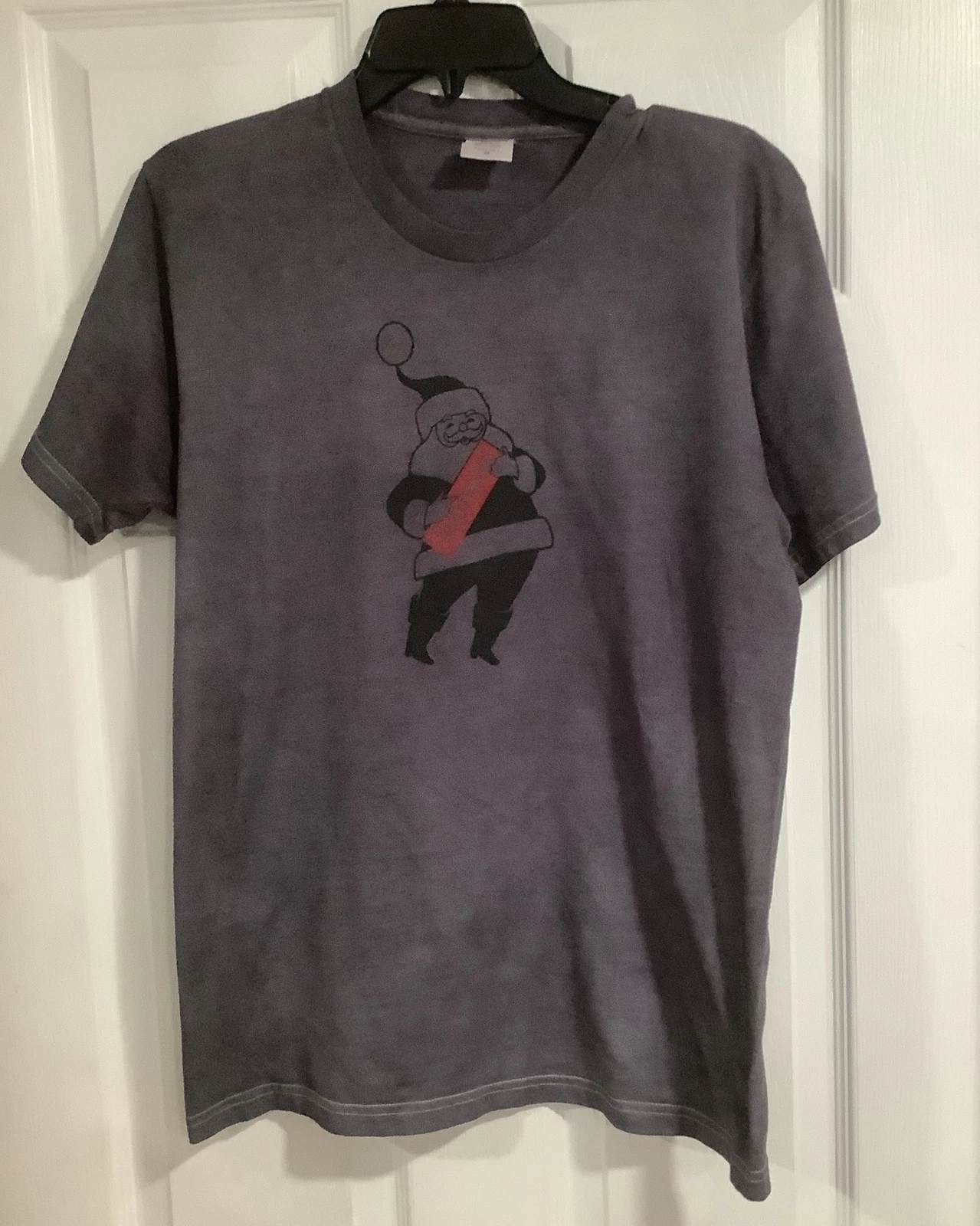 T shirt Père Noël SUPREME F/W 2016 gris moyen Noël