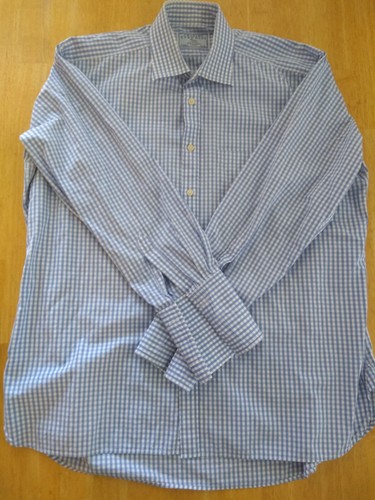Lot of 5 Shirts Brooks Brothers / Tyrwhitt / Gitman Bros 17.5-35 - 第 5/8 張圖片