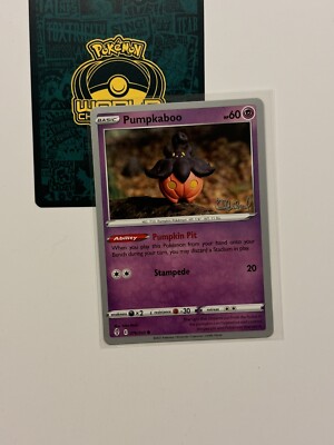 Pumpkaboo 076/203 2022 Pokemon World Championships Evolving Skies Variant D*