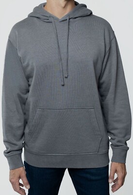 Lazer Men's XXL Gray Long-Sleeve Pullover Hooded Sweatshirt