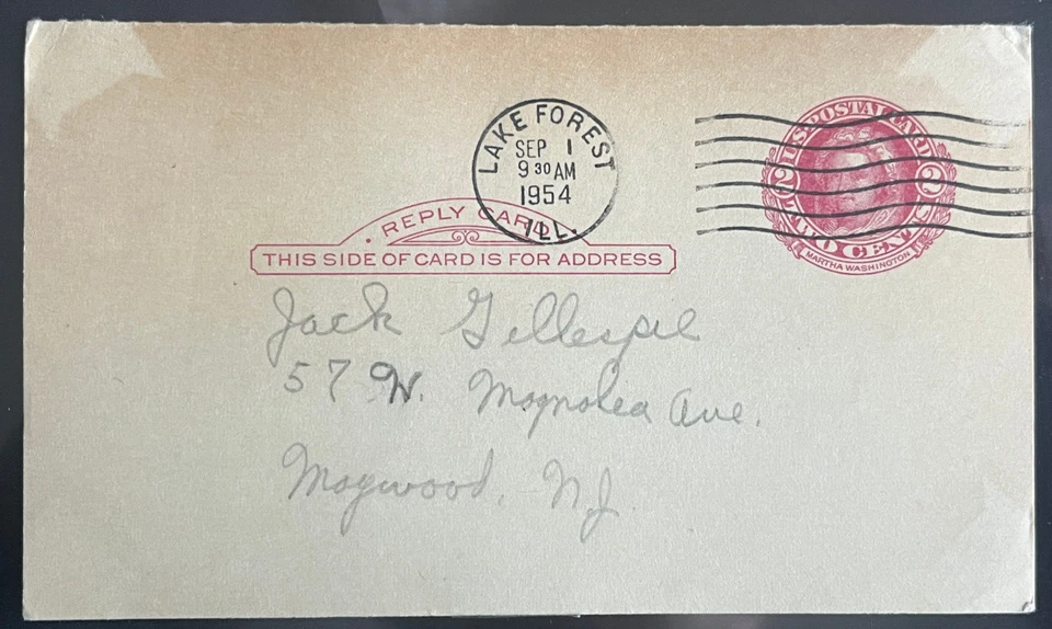 Mickey Cochrane signed GPC Postcard JSA LOA Baseball HOF Auto Z2082 - Image 3 of 4