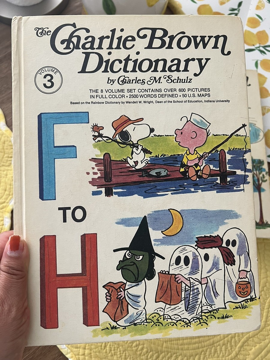 Charlie Brown Peanuts Dictionary | eBay