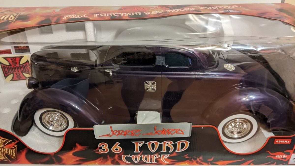 West Coast Choppers/Jesse James '36 Ford Coupe w Box 1:6