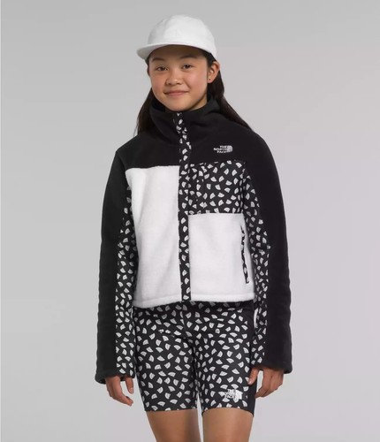 The North Face Girl Fleece Mashup Jackets Snap 4341 - Picture 41 of 43
