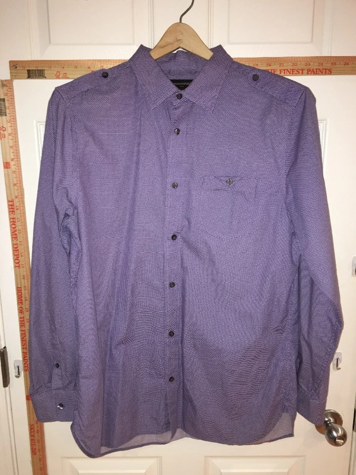 Camisa grande de sastre para hombre Foto 3 de 4