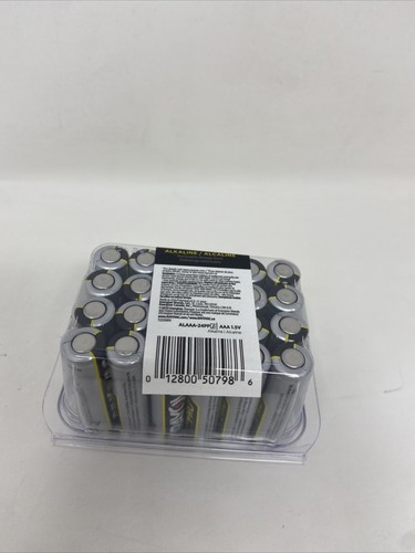 Rayovac Alkaline Reclosable AAA Batteries 24 Pack Exp 2031 New - Picture 4 of 5