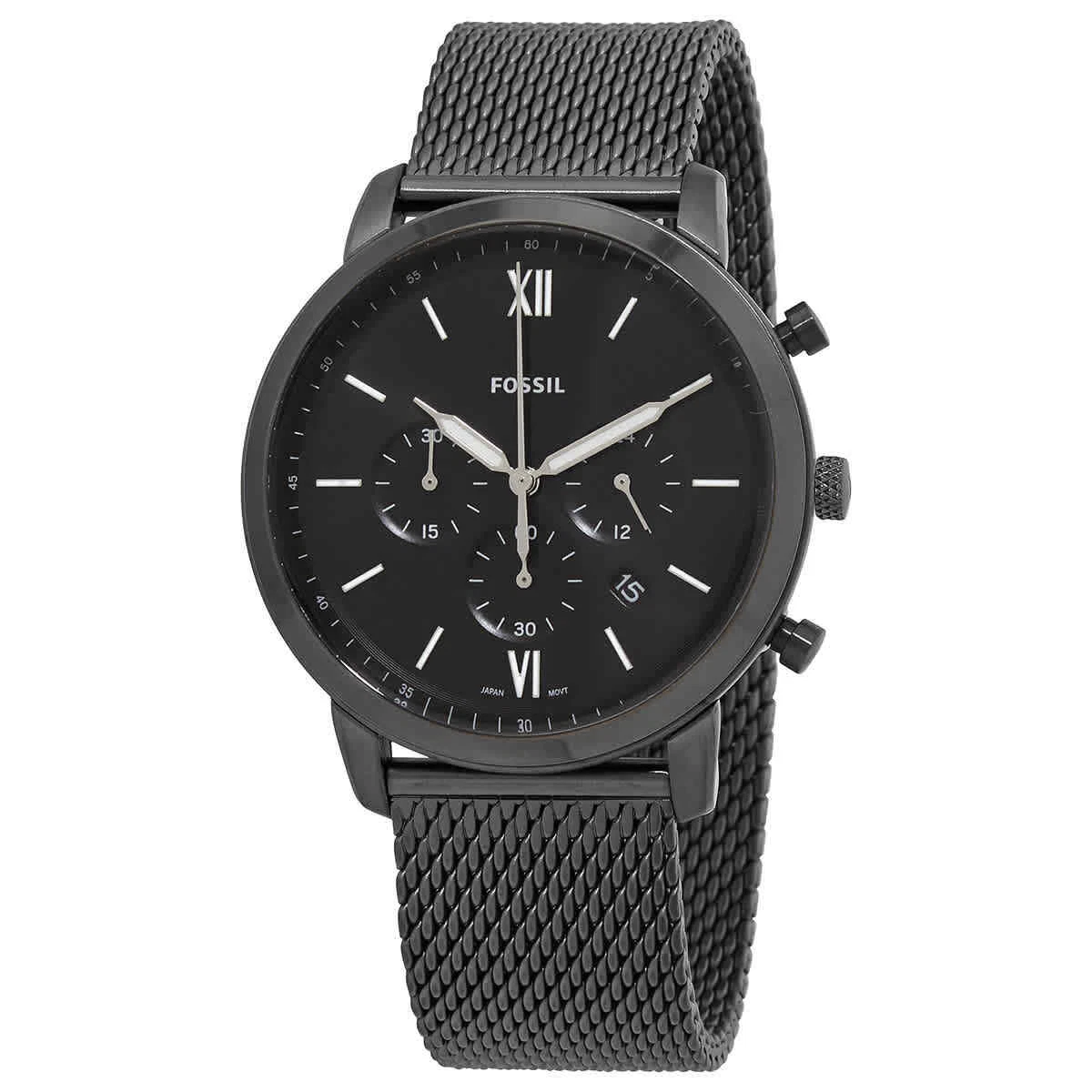Montre pour homme Fossil Neutra chronographe quartz cadran noir FS5699