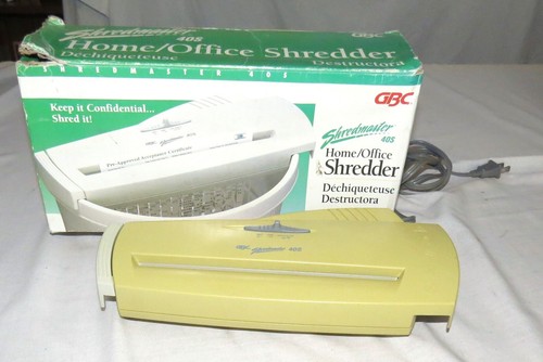 Shredmaster 40S Home/Office Shredder - Gently used - In original box
