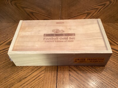 Classic 1992 Football Gold Set Limited Edition 3045 of 3500  New & sealed D3
