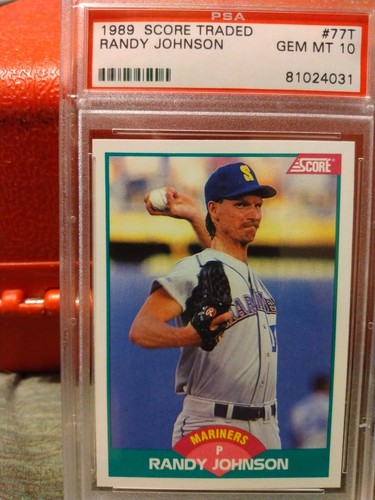 **2 For 1 **Graded: 1989 Randy Johnson Baseball Cards - Picture 4 of 4