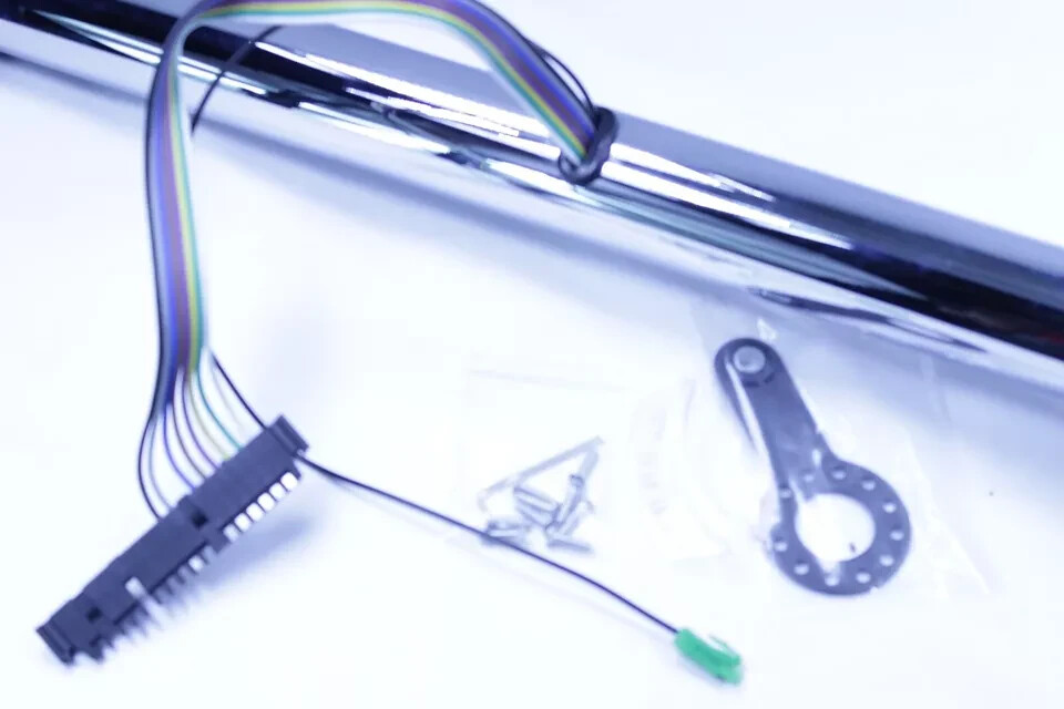 1962-67 CHEVY 32" Chrome Tilt Steering Column Shift Automatic W Indicator NO-KEY