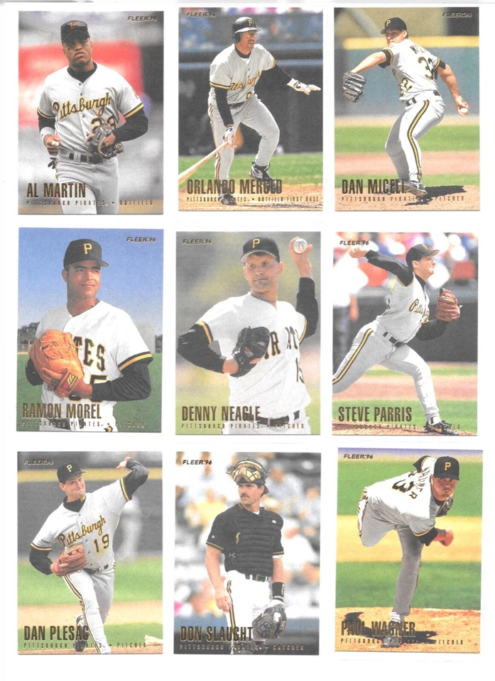 1996 Fleer Baseball Trading Cards / You Choose #s 501 - 600 / mb22 - Image 4 of 4
