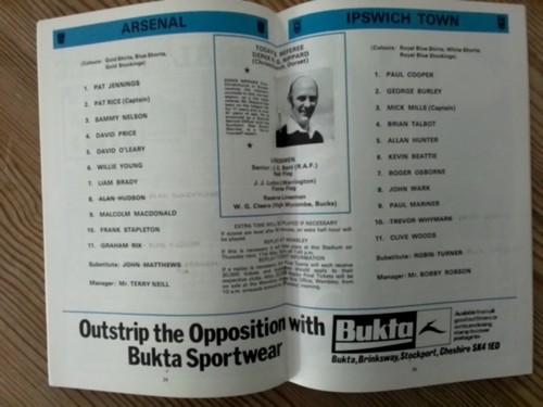 IPSWICH TOWN Programmes - Inc FA Cup And UEFA Cup Finals - Picture 3 of 11