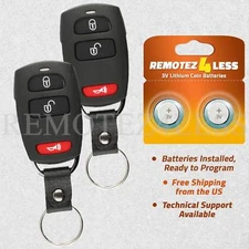 2 Remote Keyless Entry For 2007 2008 2009 Hyundai Entourage Car Key Fob