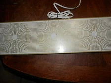 Vintage WARM-O-TRAY 3  Dish Atlantic Precision Works Buffet Server Hot Plate 