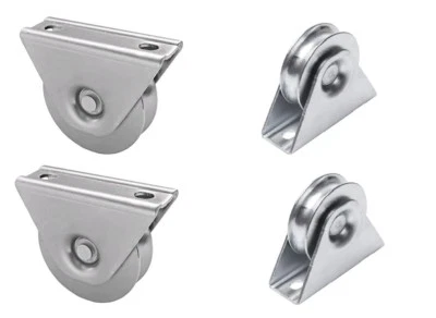 STAHLCO Metallrollen für Rohr Laufrollen Schiebetor Torrolle Ø58 Ø68 Ø78 Ø88 Ø98