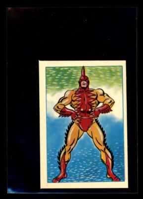 TIGER SHARK 1984 Marvel Super Heroes Secret Wars Sticker #136 C1