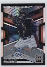 2023 Elite Extra Edition Prime Numbers A Signatures /200 Luke Shliger Auto im4