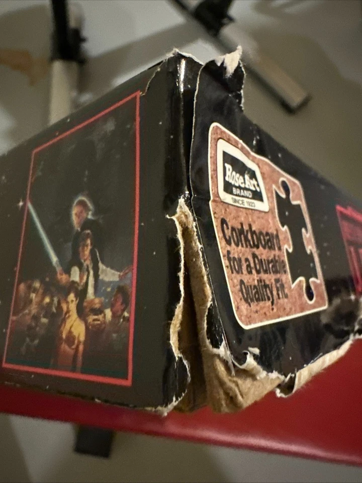 Rompecabezas Star Wars El Retorno del Jedi 550 piezas - no estoy seguro si juego completo Foto 3 de 4